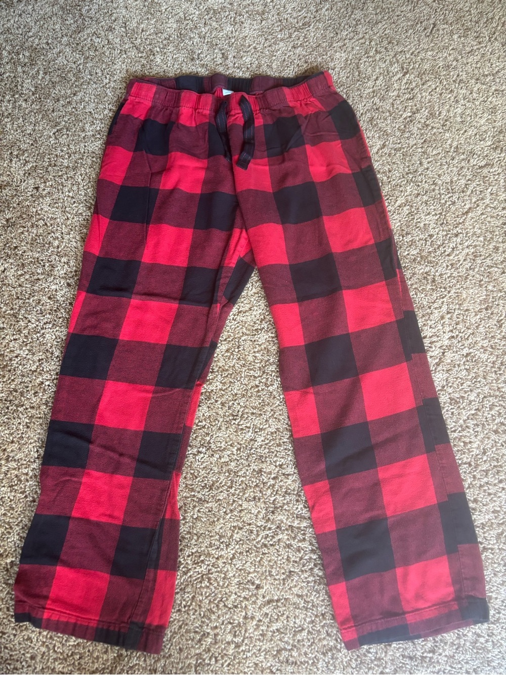 Old Navy Red and Black Buffalo Plaid Pajama Pants
